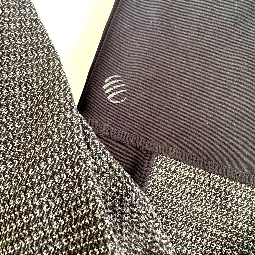 Women’s Black and Gray Athletic Leggings